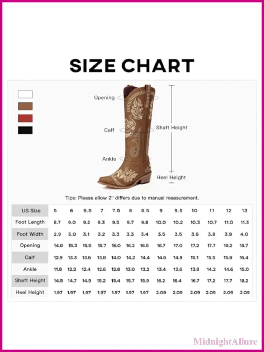 Western Cowgirl Boots Knee High Rhinestone Embroidered Pointed Toe